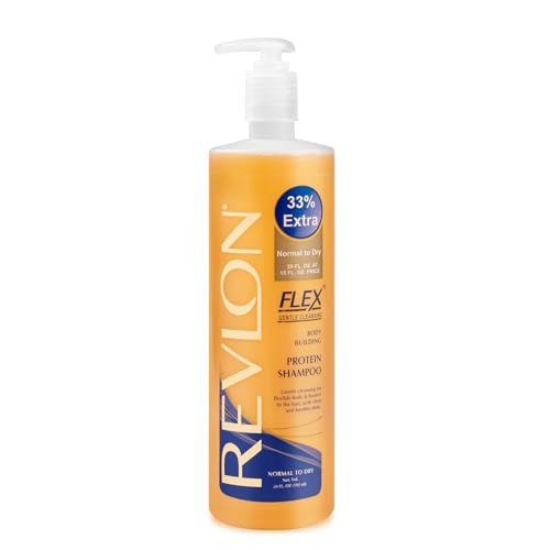 Image of Revlon Flex Body Building Protein Shampoo Regular - 592Ml