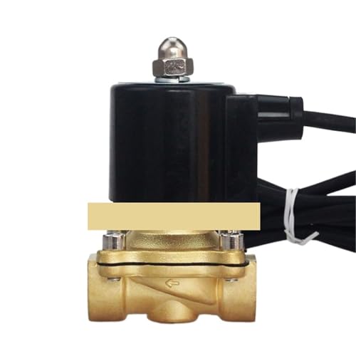 Électrovanne en laiton 3/4 pouce AC220V avec conception normalement fermée à 2 voies