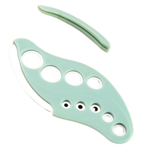 Petersilien-Filetierwerkzeug – Kräuterschäler mit 9 Löchern aus Edelstahl – Küchenutensilien zum Schälen, Reiben, Schneiden von aromatischen Kräutern, Schwarzkohl Basilikum und