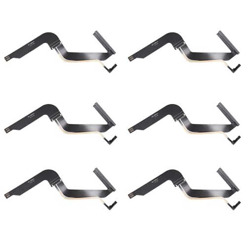 Bunggou 6X 821-2049-A HDDハードドライブフレックスケーブル用 Pro 13 In A1278 HDD ケーブルMid 2012 101 102 EMC 2554用