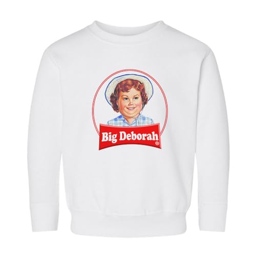Big Deborah Kids Sweatshirt Toddler 3T White