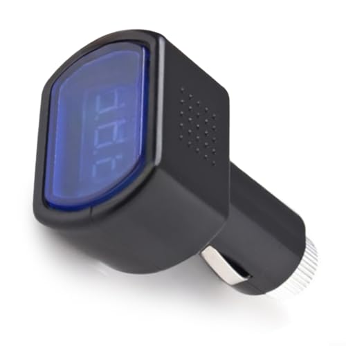 NbgrvB Voltímetro digital del vehículo DC 12V-24V Pantalla LED Probador de voltaje Monitoreo de batería de coche