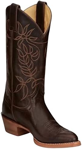 Justin Women's Rosey Espresso Western Boot Round Toe Coffee 6.5 M | Image 2
