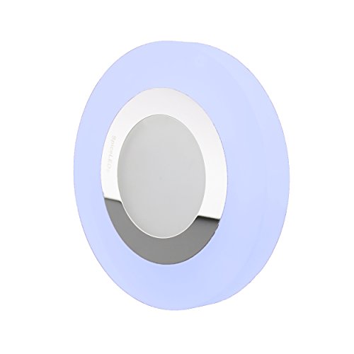 SpiceLED Einbaupanel | 3D-DiskPanel | 12W warmweiß Effektlicht kaltweiß | 2 Trafos inkl. | LED Deckenleuchte Cover