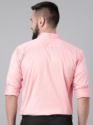 Image of Majestic Man Slim Fit Satin Cotton Formal Shirt for Men