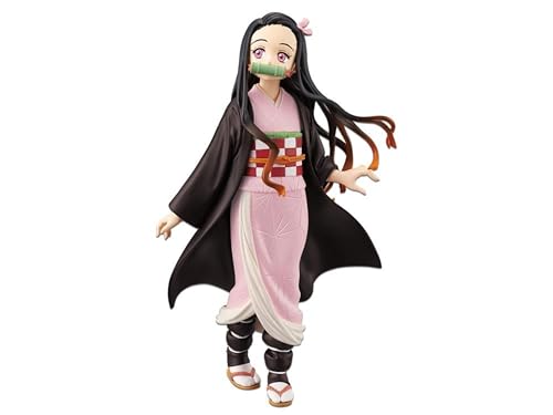Banpresto-BP19845P Nezuko Kamado Estatuilla, Multicolor, One-Size (BP19845R)