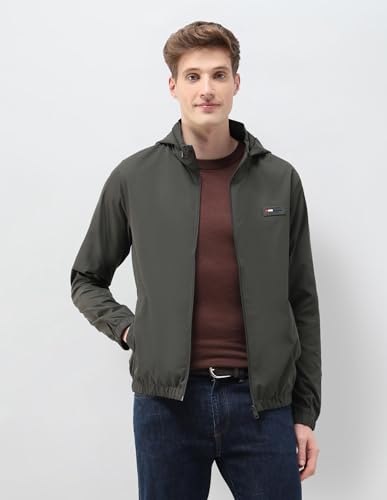 Image of U.S.Polo Association Men's Regular Fit Solid Packable Hood Jacket