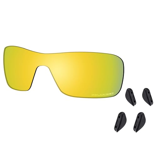 Image of SAUCER Premium Replacement Lenses & Nosepads for Oakley Turbine Rotor OO9307 | UV400 Protection, Anti-Scratch, Precise Fit