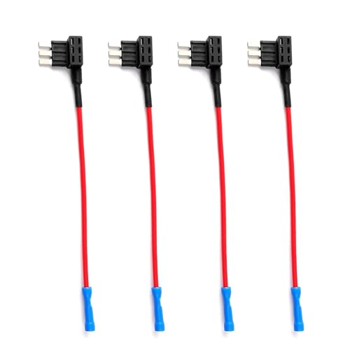 HERCHR 4 Pack Add-a-Circuit Fuse Tap Kit