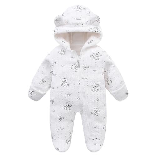 Fairy Baby Newborn Bear Suit Snowsuit (0-12M)