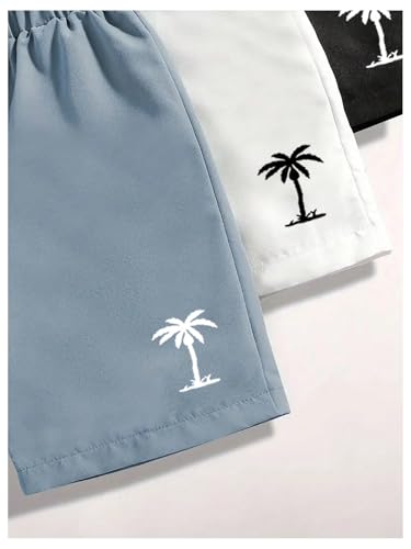 Image of GORGLITTER Boy's Drippy Shorts 3 Piece Cool Summer Bandana Y2k Gym Short | Boys Shorts Size 10, Shorts for Boys, Shorts Pack for Boys, Local Boy Shorts, Boy Shorts Size 8
