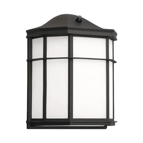 American Fluorescent BSSW0810700L50BKPC-50 N/A Led Outdoor Sconce W/Photocell Cover