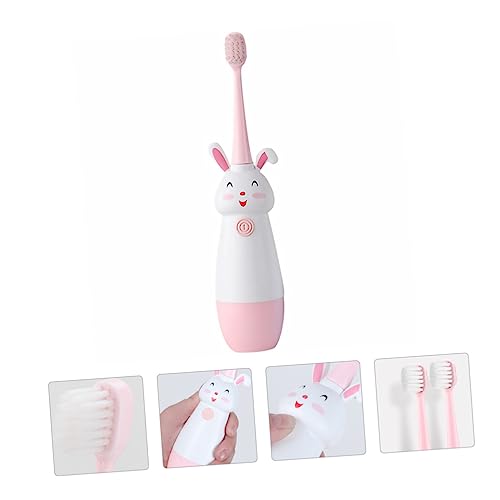TOVINANNA 2 Sets Zahnbürsten Für Jungen Und Mädchen Bürste Elektrische Zahnbürste Für Jungen Und Mädchen Cartoon-design Elektrische Zahnbürste – Bild 8