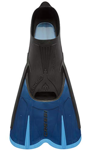 Nadadeira de Natação Cressi Água Short - Azul 39-40
