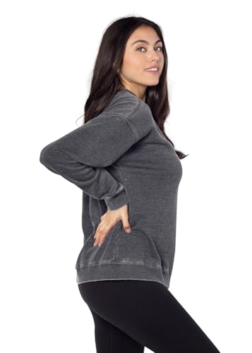 Sudadera Campus Crew mujer Chicka-d estilo casual algodon para el dia a dia 2