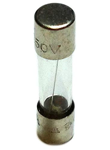 GMC-2 | BUSSMANN GLASS TUBE FUSE, MEDIUM TIME DELAY, 5X20, 2A, 250VAC, NICKEL-PLATED