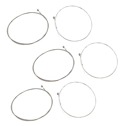Toddmomy 1 Set Electric Guitar Strings Nickel-plated Steel Strings for Enhanced Sound Easy to Install Professional Choice