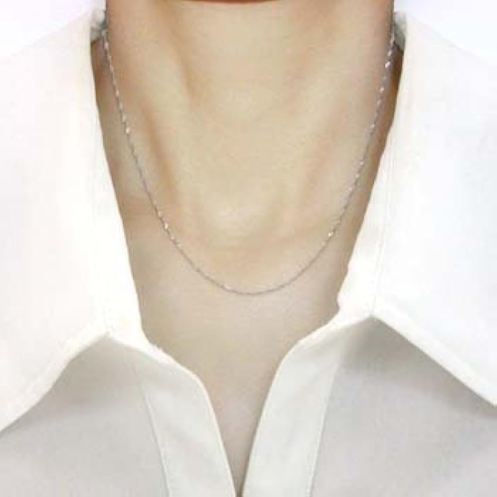 Amazon | [AAA01ジュエリー] 50センチ プラチナ(Pt850)スクリュー