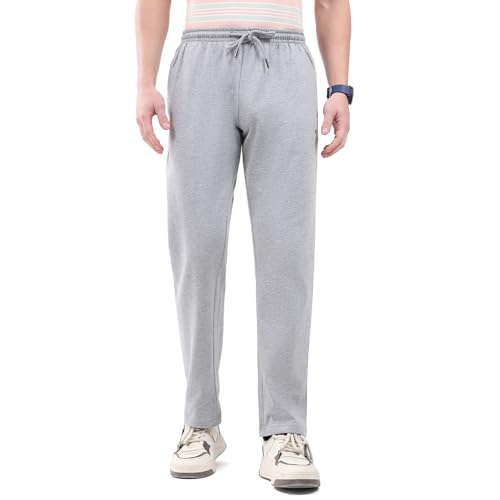 Image of Monte Carlo Men's Regular Fit Solid Track Pants | Drawstring Closure | Side Pocket Sports Lower | Comfortable & Stylish Lower for Men's