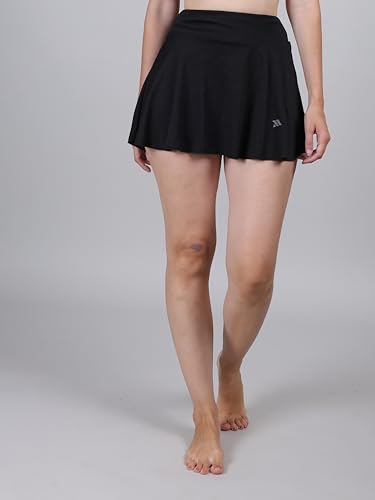 Image of Women Swim Skirts Swimsuit High Waist Swimming Skorts with Shorts Bikini Bottoms Bathing Suit Bottoms