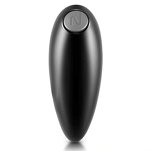 HpLive Apriscatole elettrico, funzionamento automatico con un pulsante, apriscatole con bordo liscio, con avvio e arresto touch, portatile a mani libere