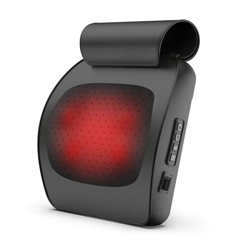 iKristin Back Massager,Back and Neck Massager with Heat,Shiatsu Deep Tissue