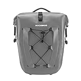ROCKBROS(ロックブロス)自転車パニアバッグ サイドバッグ リアバッグ 防水 大容量 反射付き 取り付け簡単 ツーリングバッグ 通勤 キャンプ 自転車バッグ ロードバイク マウンテンバイク 25L(1個)