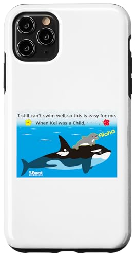 Ren-World 87 Hawaii Aloha Mar Animales Océanos Orca Buenos Amigos Hibisco Ala Estrella Infancia Carcasa para iPhone 11 Pro Max