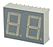 Sunled XDMDK14A2 LED Display 2-Digit 16 SEG RED RHDP .56 CA 1.85V (Pack of 2)