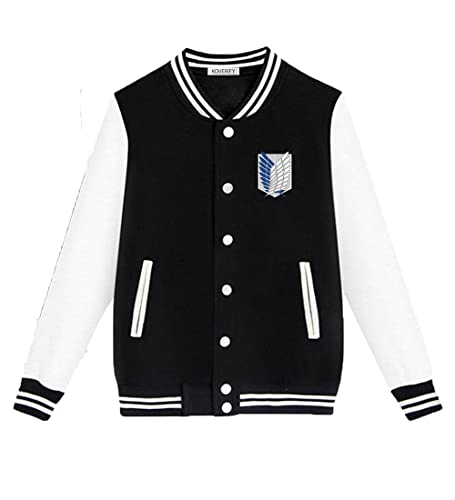Image of Koverify Unisex Adult Cotton Blend Standard Length Letterman Jacket
