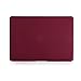 RUBAN Case Compatible with MacBook 12 Inch A1534 - Slim Snap On Hard Shell Protective Cover and Keyboard Cover, Wine RED