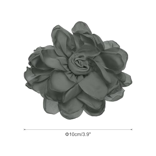 Image of PATIKIL Rose Flower Hair Clips, Fabric Brooch Pins for Women Wedding Party Dance Dress Clothes Accessories Valentine's Day Gifts