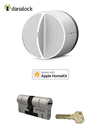 Serrure Danalock V3 HomeKit® + Cylindre adptable Nouvelle génération securité renforcée.