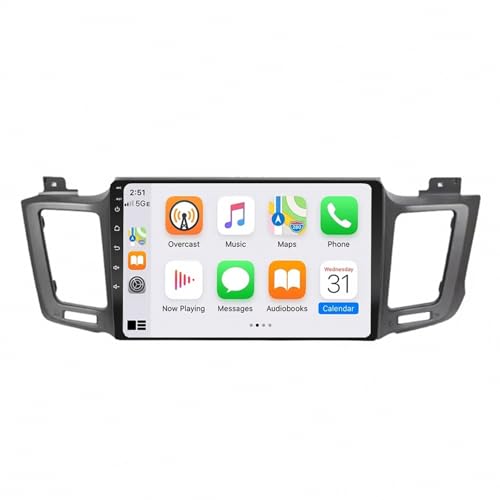 Radio Coche GPS 2 DIN Toyota RAV4 2012-2019 de 4 Núcleos 32GB