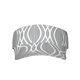 Sombrero de béisbol deportivo para adultos, sombrero abierto de verano, ajustable, para deportes al aire libre, Figura geométrica de plata., talla única