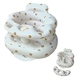 【Dessin Adorable】ce siège gonflable pour bébé est conçu pour fournir un soutien à votre bébé lorsqu'il apprend à s'asseoir. Il a un dos en forme de colonne haute pour une meilleure protection et un meilleur soutien pour la colonne vertébrale de bébé. La chaise a également un centre de gravité bas, ce qui aide à prévenir l'inclinaison et le retournement du dos.