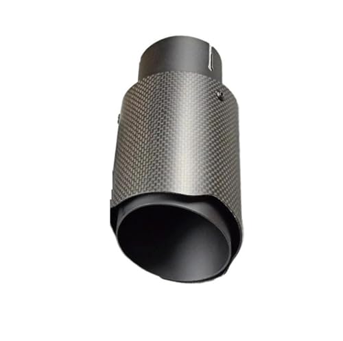 Tuyaux de voiture embouts d'échappement universels 54mm silencieux titane