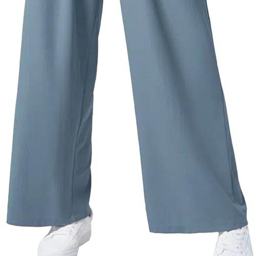 Womens Dress Pants Wide Leg Pull on Stretchy Work Dress Pants High Waisted Business Casual Trousers Slacks2