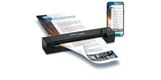IRIScan Anywhere v6 Scanner Portable de Documents - A4 - Recto - Verso - WiFi - Batterie Intégrée - Alimentation USB - 15 ppm Duplex - Couleur & Noir/Blanc - Scan vers USB et WiFi WinMac iOS Android