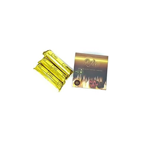Q4U CH8 Dics - Briquete de carbón para shisha con shisha y shisha, 8 rollos Cover