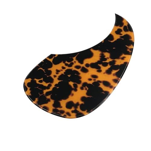 Pickguard guitare folk léopard jaune pour réparer plaque abîmée