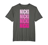 I Love Nicki First Name Design