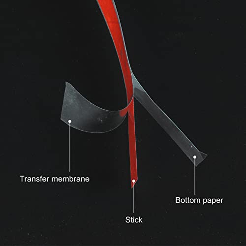 Singaro Car Rear View Mirror Stickers Decor Car Body Sticker Vinyl 4Pcs (Red) #TOP4