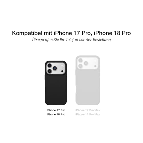 OtterBox Defender Pro MagSafe Hülle für iPhone 18 Pro/17 Pro, Schwarz – Ansicht 5
