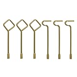 Interior Bedroom Door Key Emergency Key for Bathroom, Solid Key Pin for Levers and Knobs Compatible...