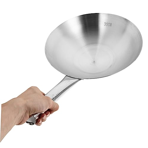 Wok de Acero Inoxidable ULTECHNOVO con Mango Soldado miniatura 3