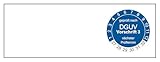 100 Kabelprüfplaketten DGUV V3 (blau) - 25 x 70 mm - 2027-2032 - nachhaltig (100 Stück, blau)