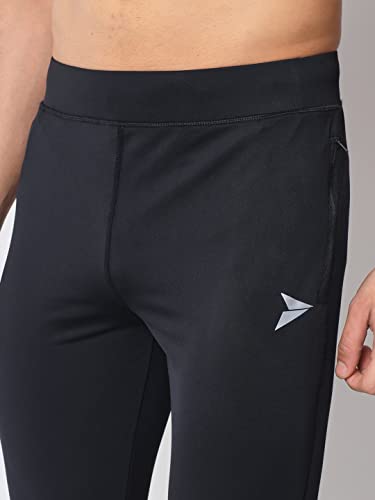 Image of FITINC Men's Stretchable Track Pant for Gym with Zipper Pockets