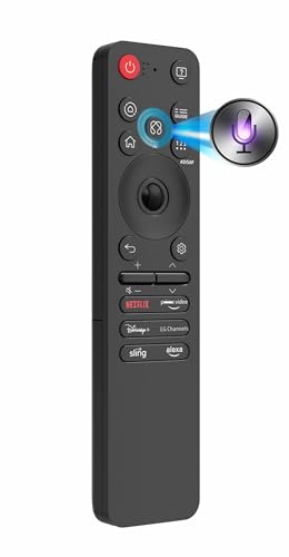 Replacement for LG Remote 2025 with AI, for LG Magic TV Remote Control, Pointer, Alexa Voice, Bluetooth, MR25GA, MR25GN, AKB76046603, C5, B5, G5, M5 Series, One Year Warranty