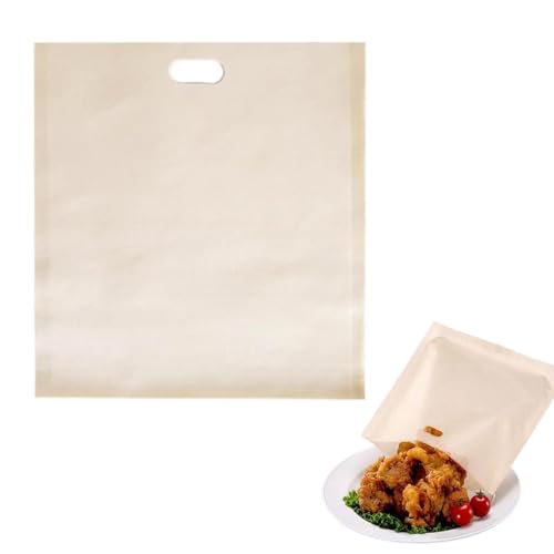 Bolsas reutilizables para tostadoras: antiadherente lavable para tostadas | de almacenamiento de alimentos para verduras, tostadas de ajo, horno, microondas o gr